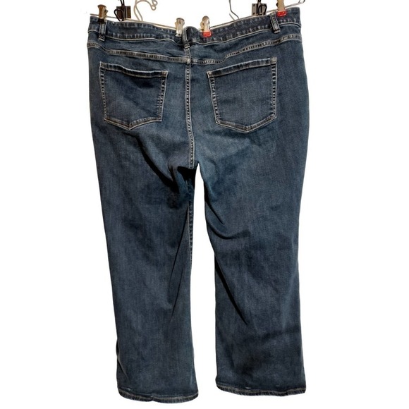 Lane Bryant boot cut jeans woman plus size 24 - Picture 2 of 5